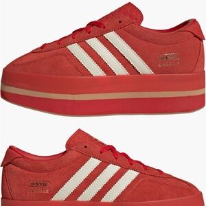 A triple-stacked platform adidas